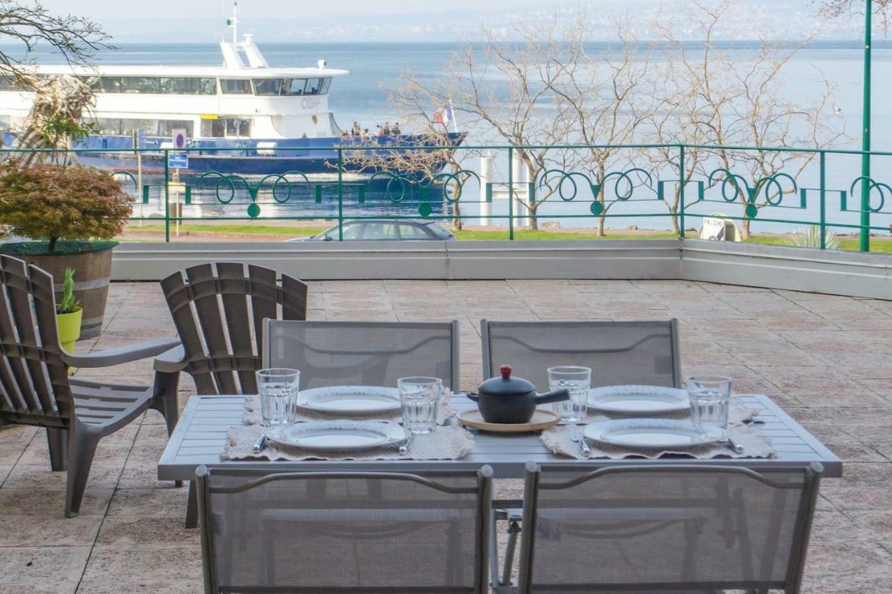 Apartmán Le Baron Évian-les-Bains Exteriér fotografie